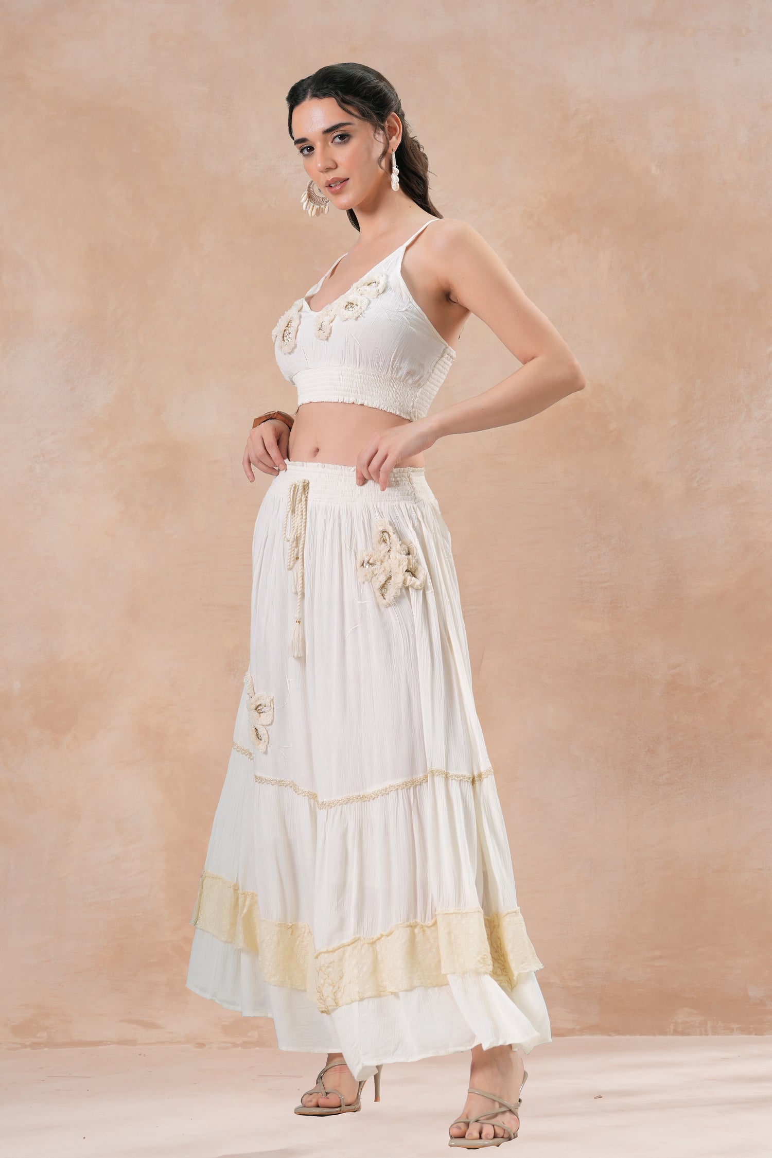 Set Anaya Ivory Boho