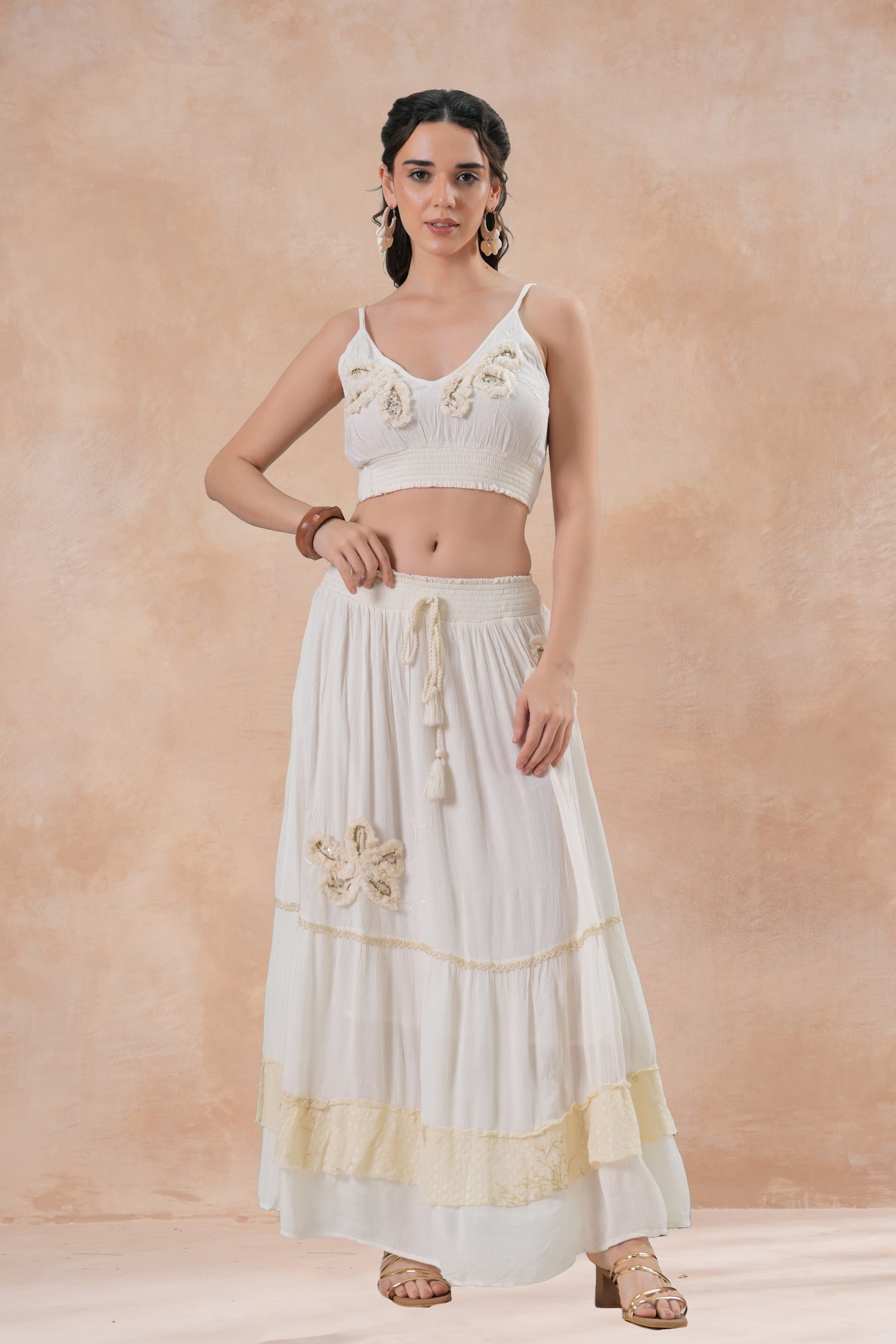 Set Anaya Ivory Boho