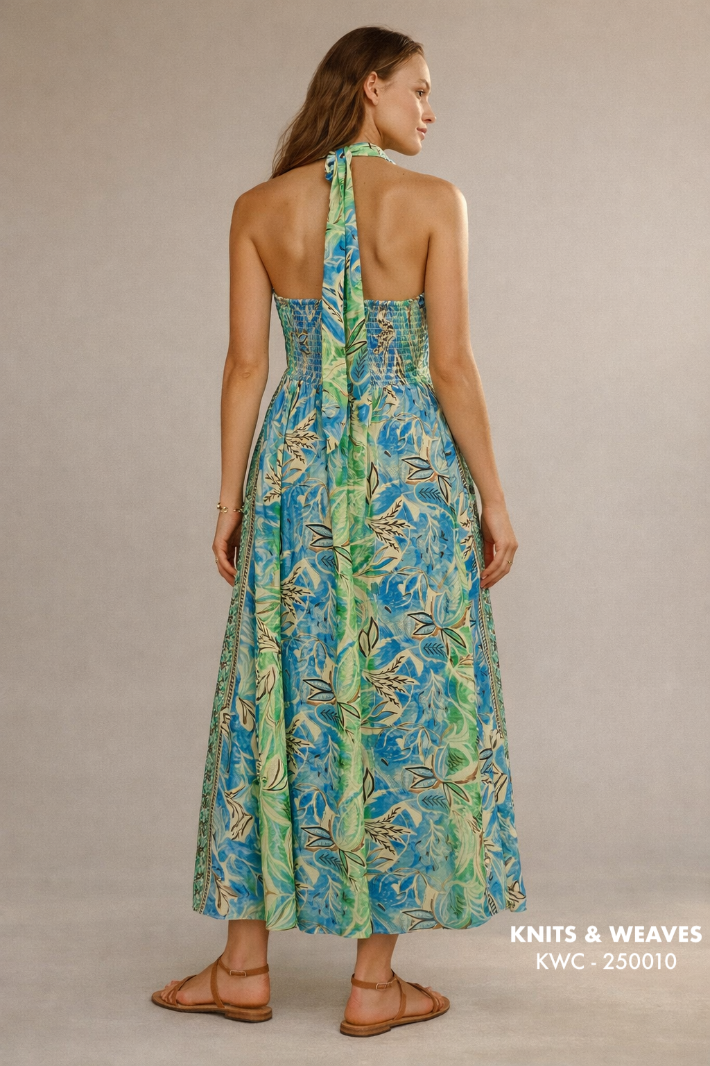 Vestido Midi Pushkar Halter