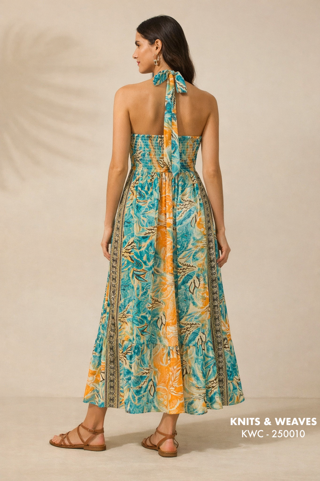Vestido Midi Pushkar Halter