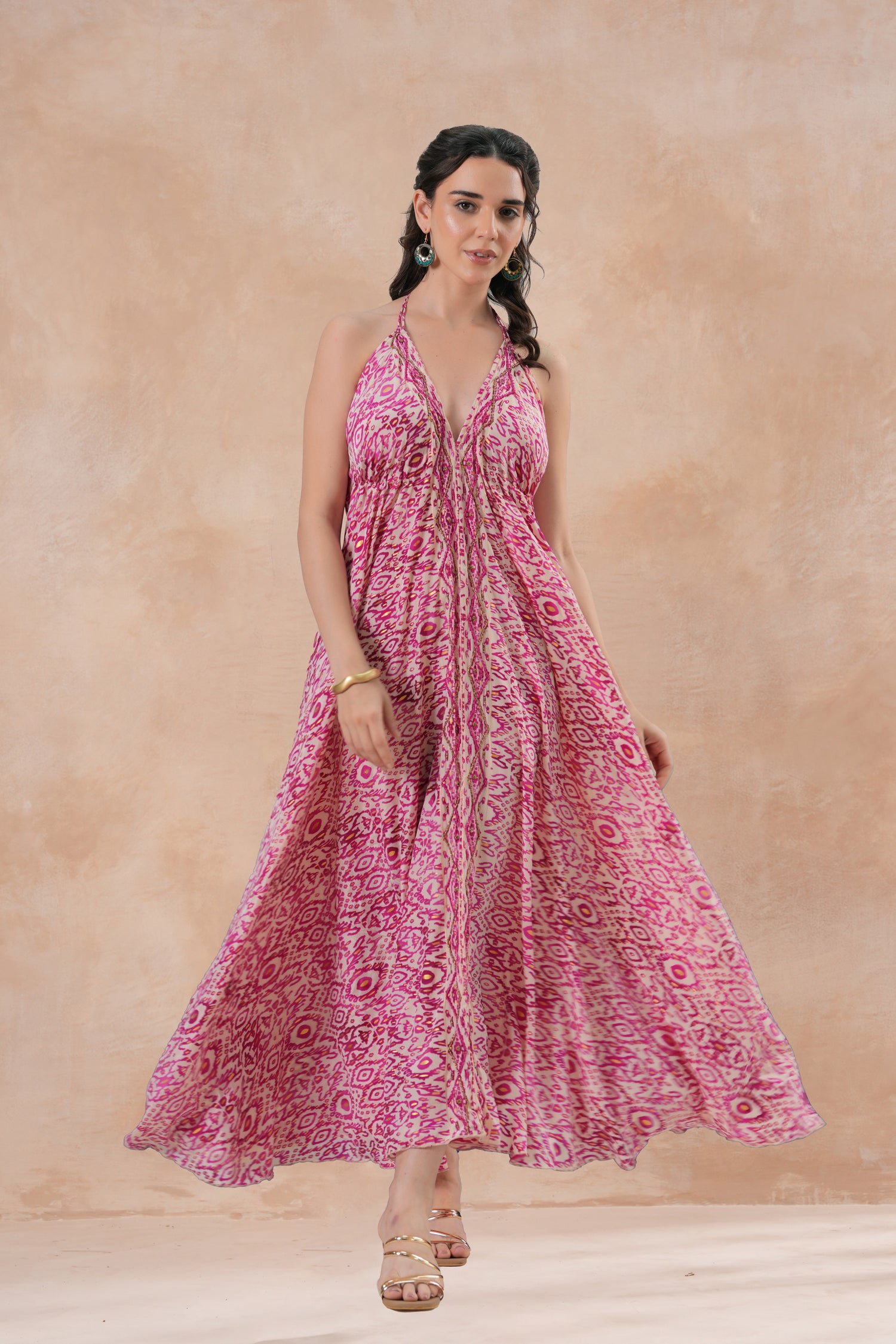 Vestido Maxi Anaya Halter