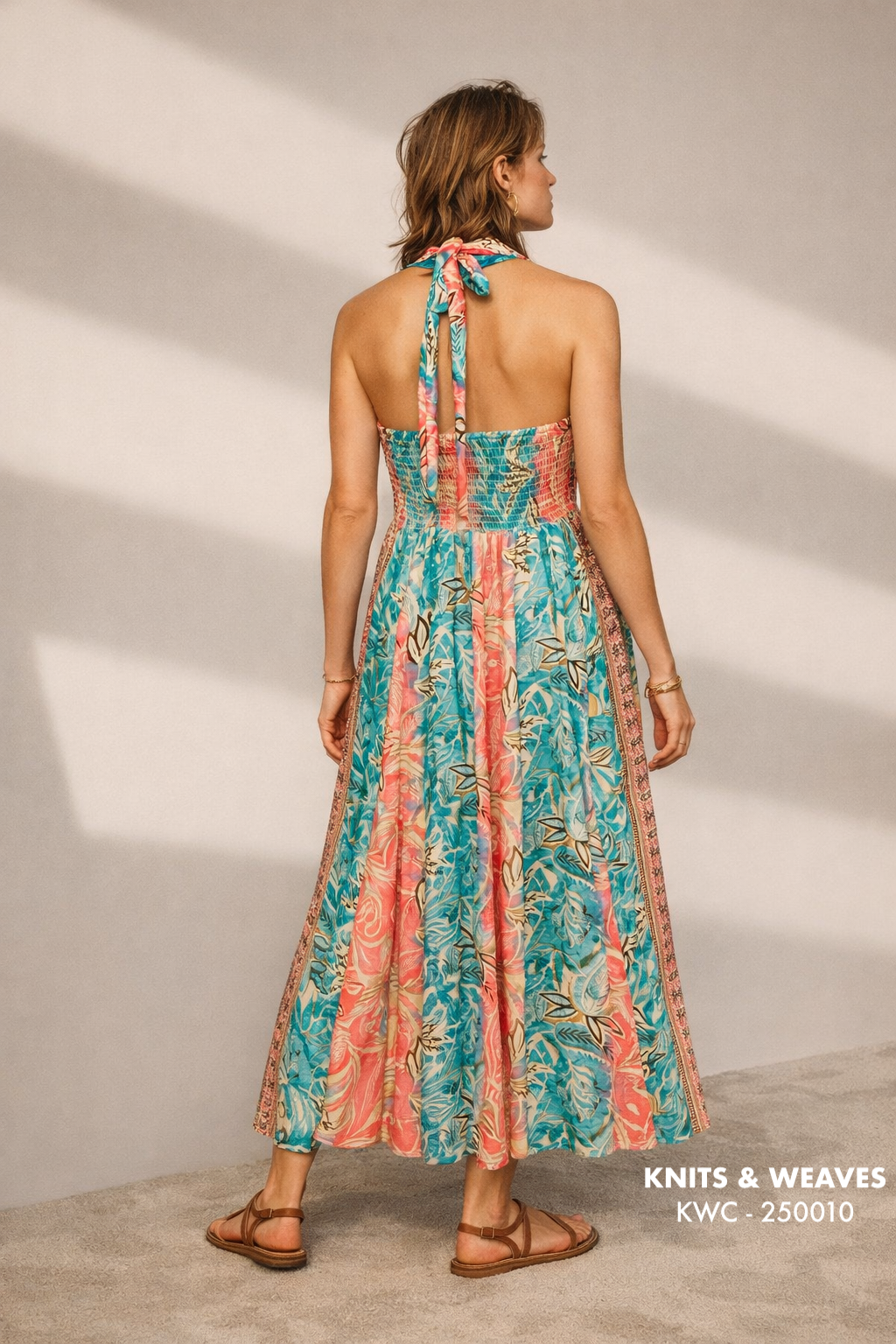 Vestido Midi Pushkar Halter