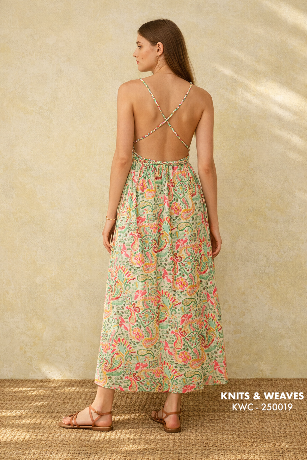 Vestido Midi Varanasi Cruzado