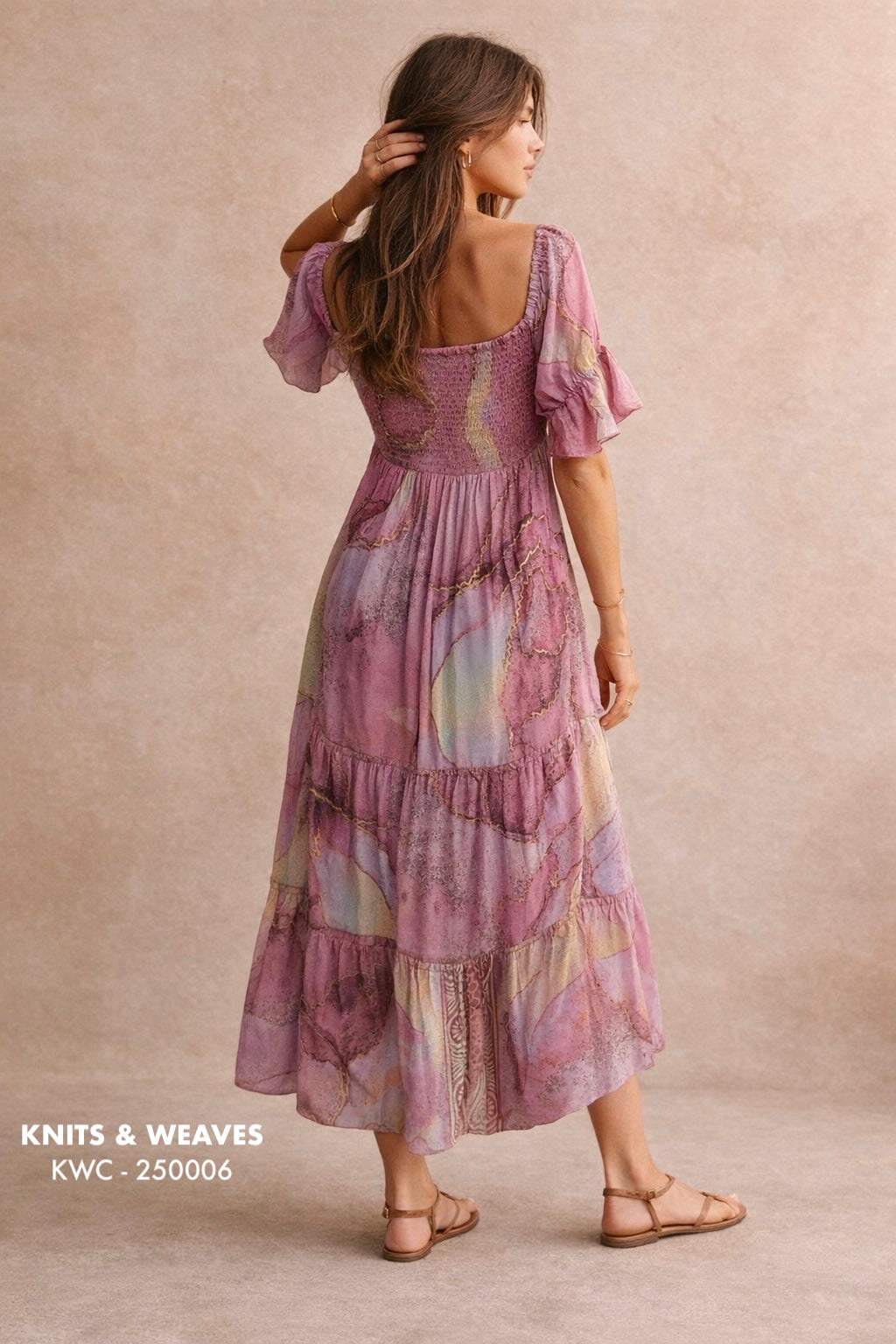Vestido Midi Jaipur Aura