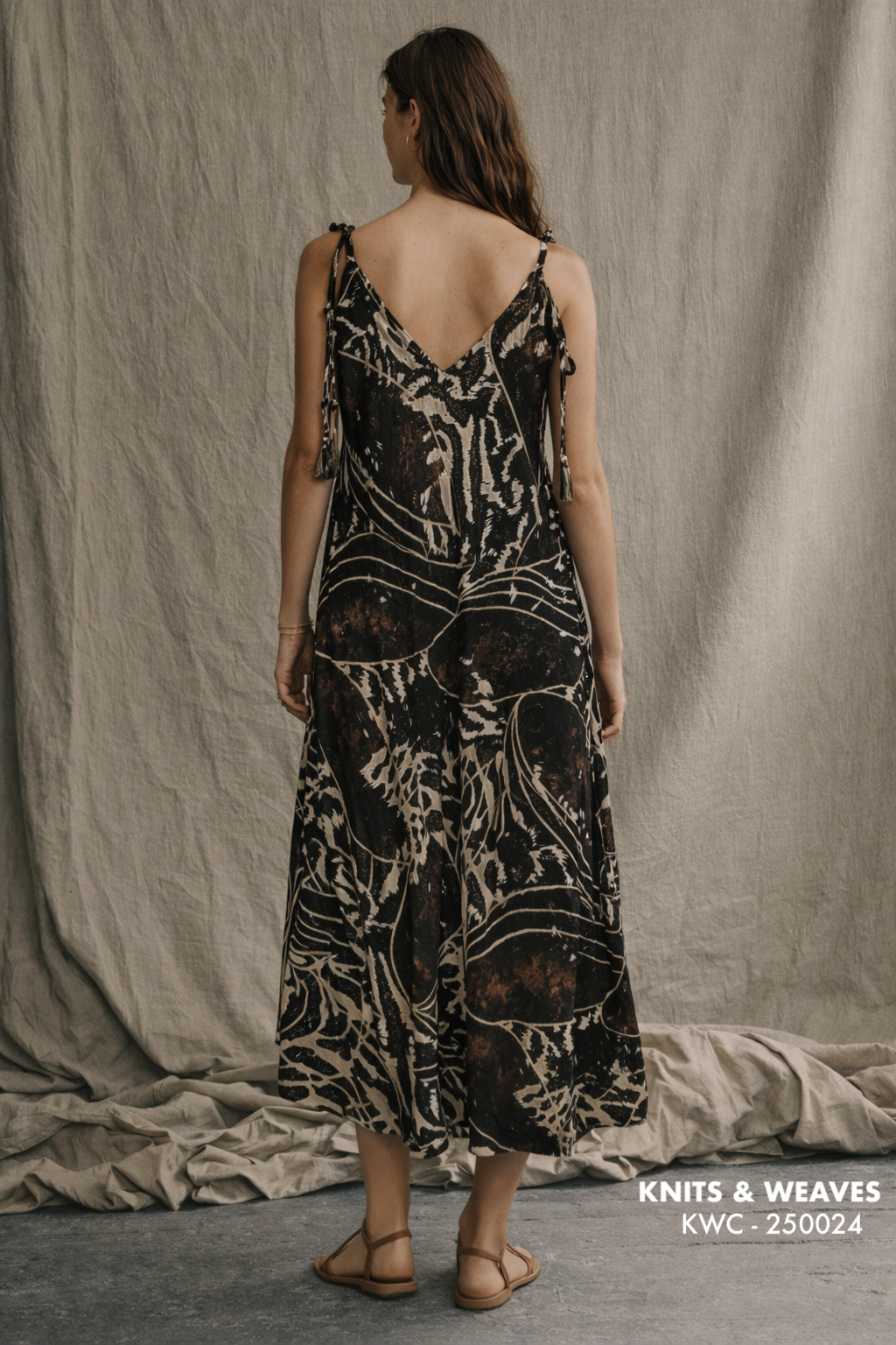 Vestido Midi Udaipur Lazos