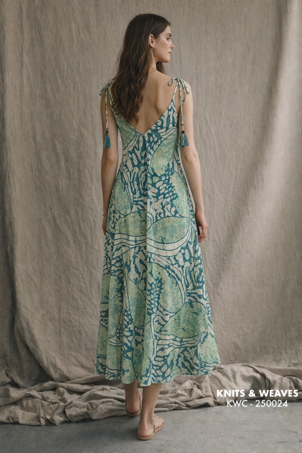 Vestido Midi Udaipur Lazos