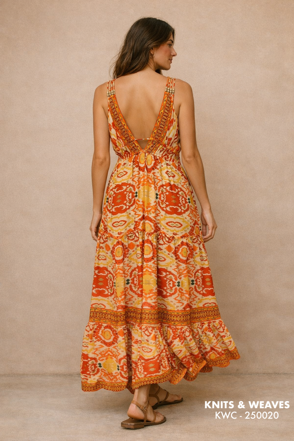 Vestido Largo Udaipur Tirantes