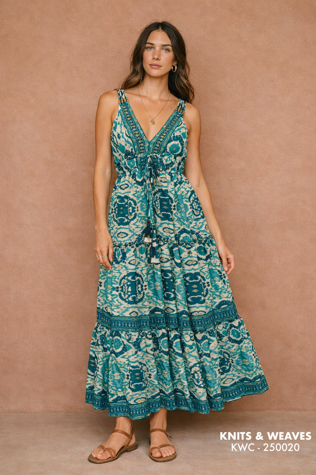 Vestido Largo Udaipur Tirantes