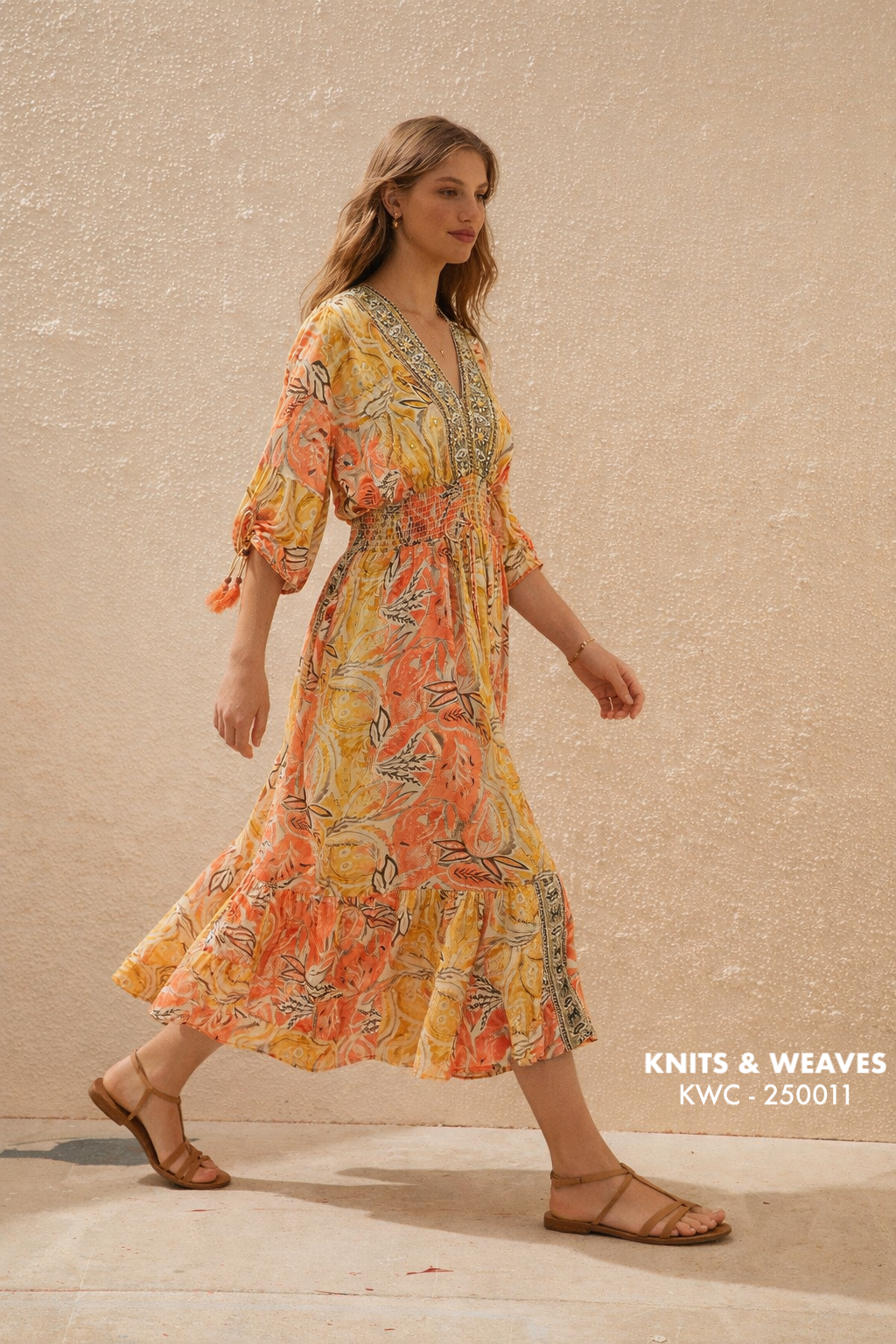 Vestido Midi Rani Jaipur