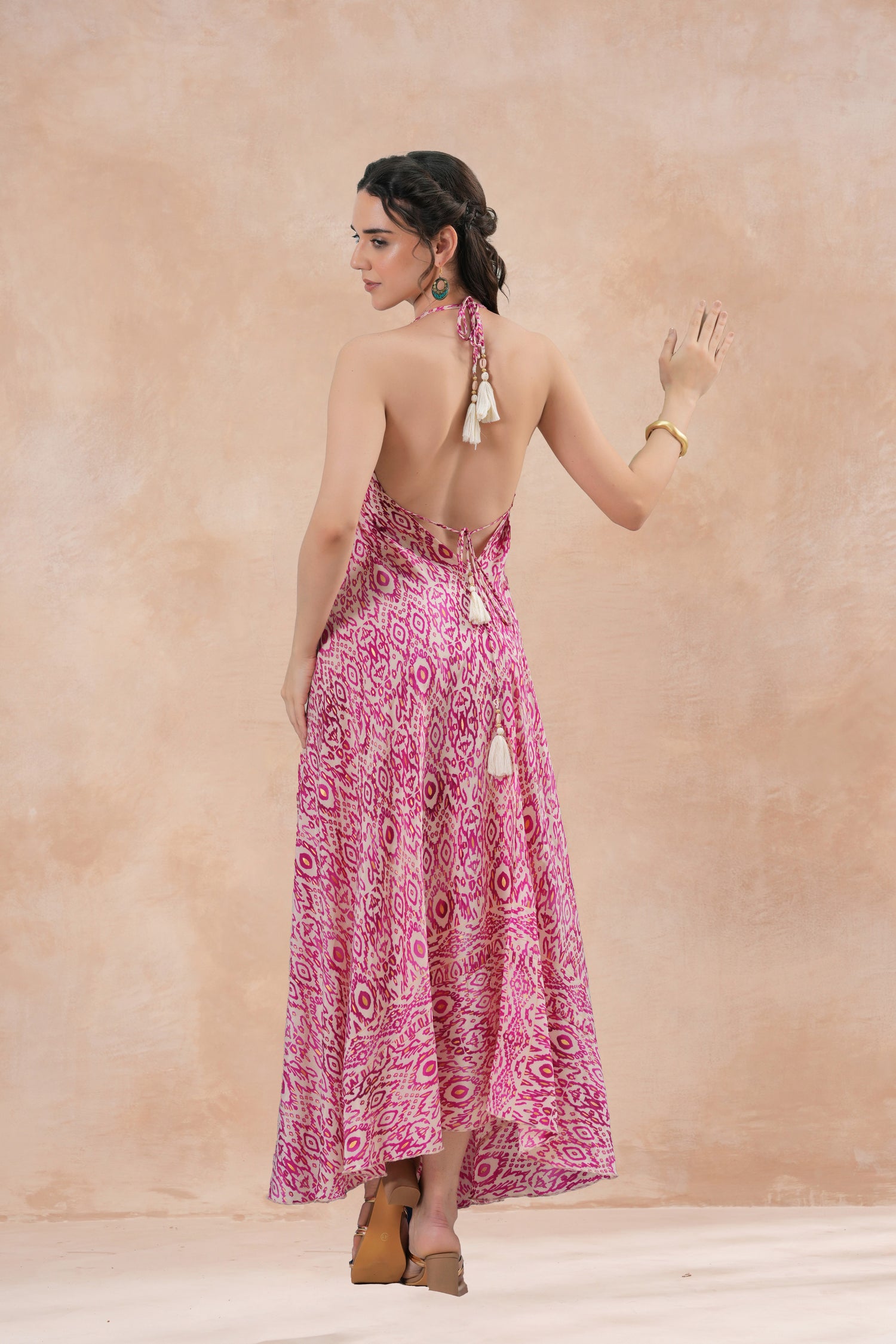 Vestido Maxi Anaya Halter