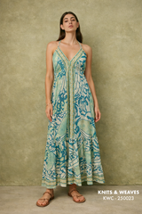 Vestido Midi Jaipur Espalda Abierta