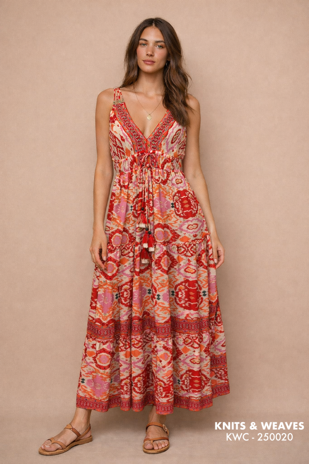 Vestido Largo Udaipur Tirantes