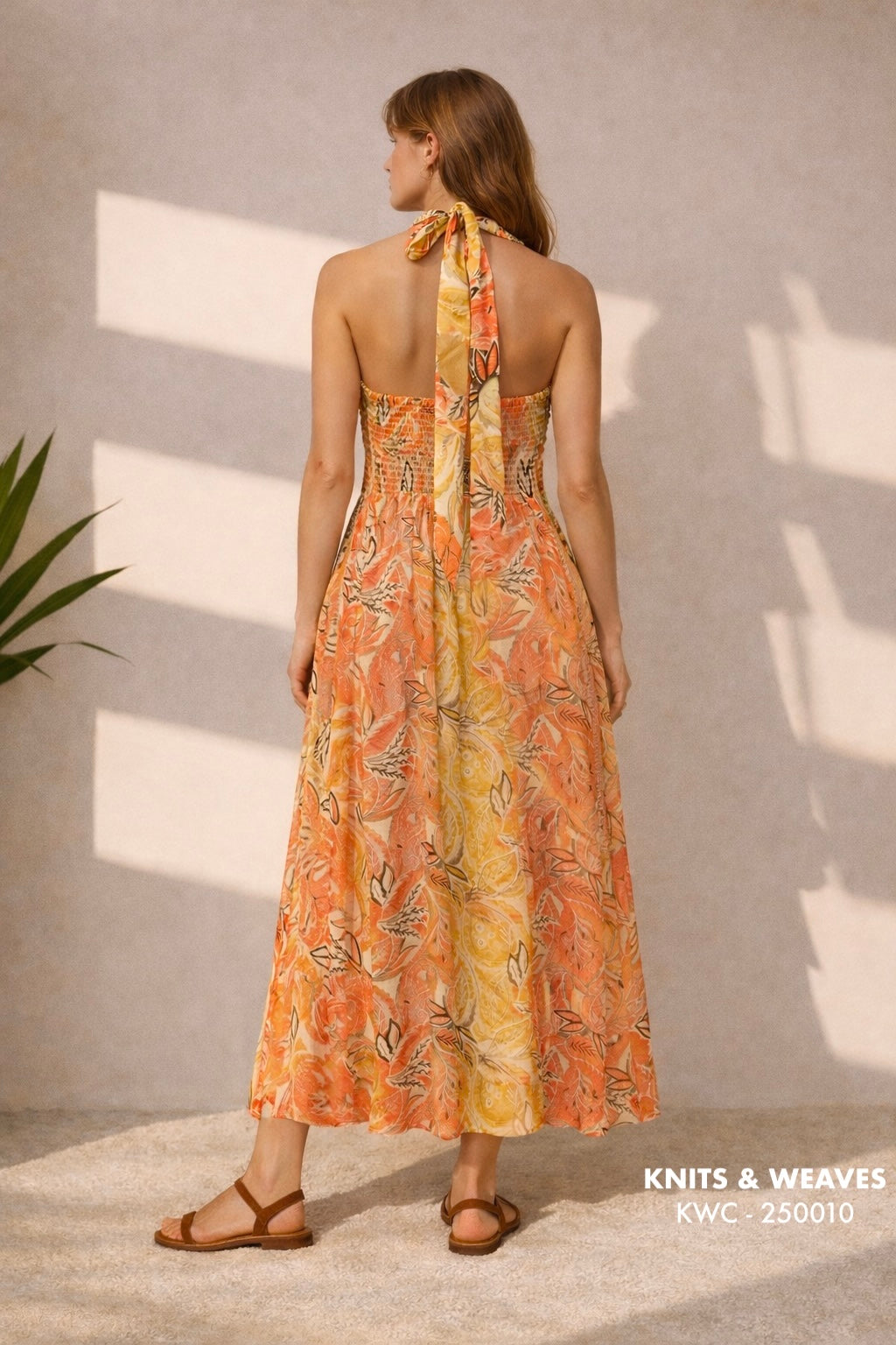 Vestido Midi Pushkar Halter