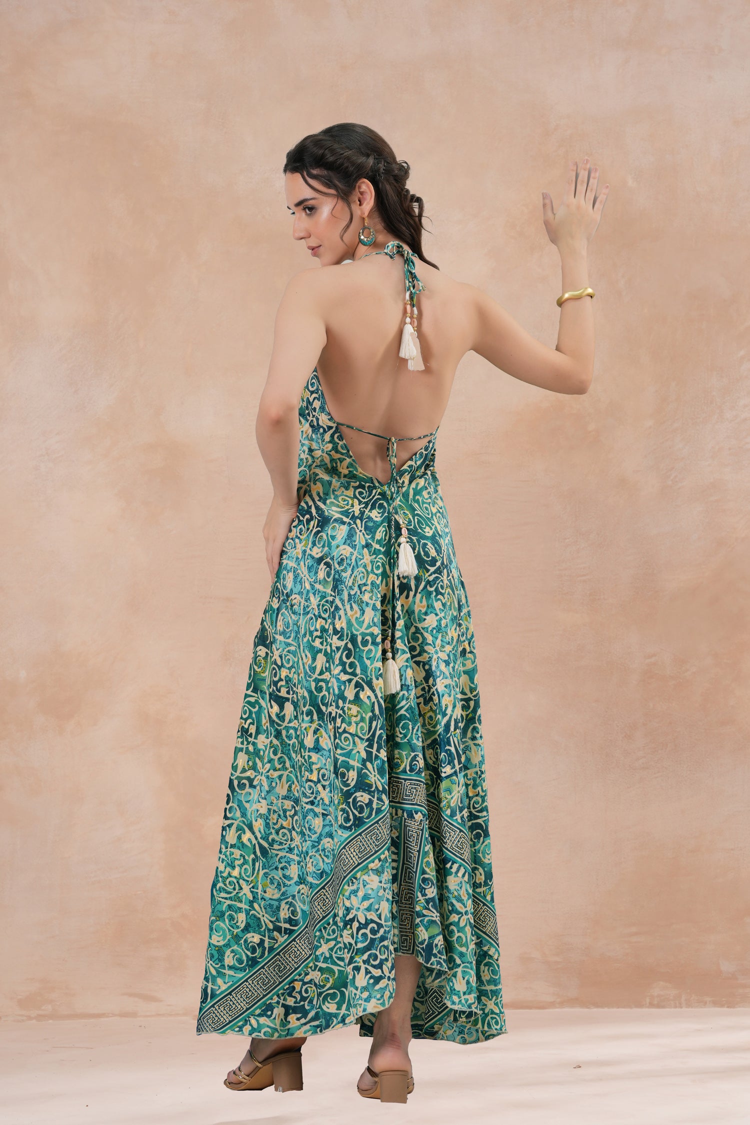 Vestido Maxi Anaya Halter