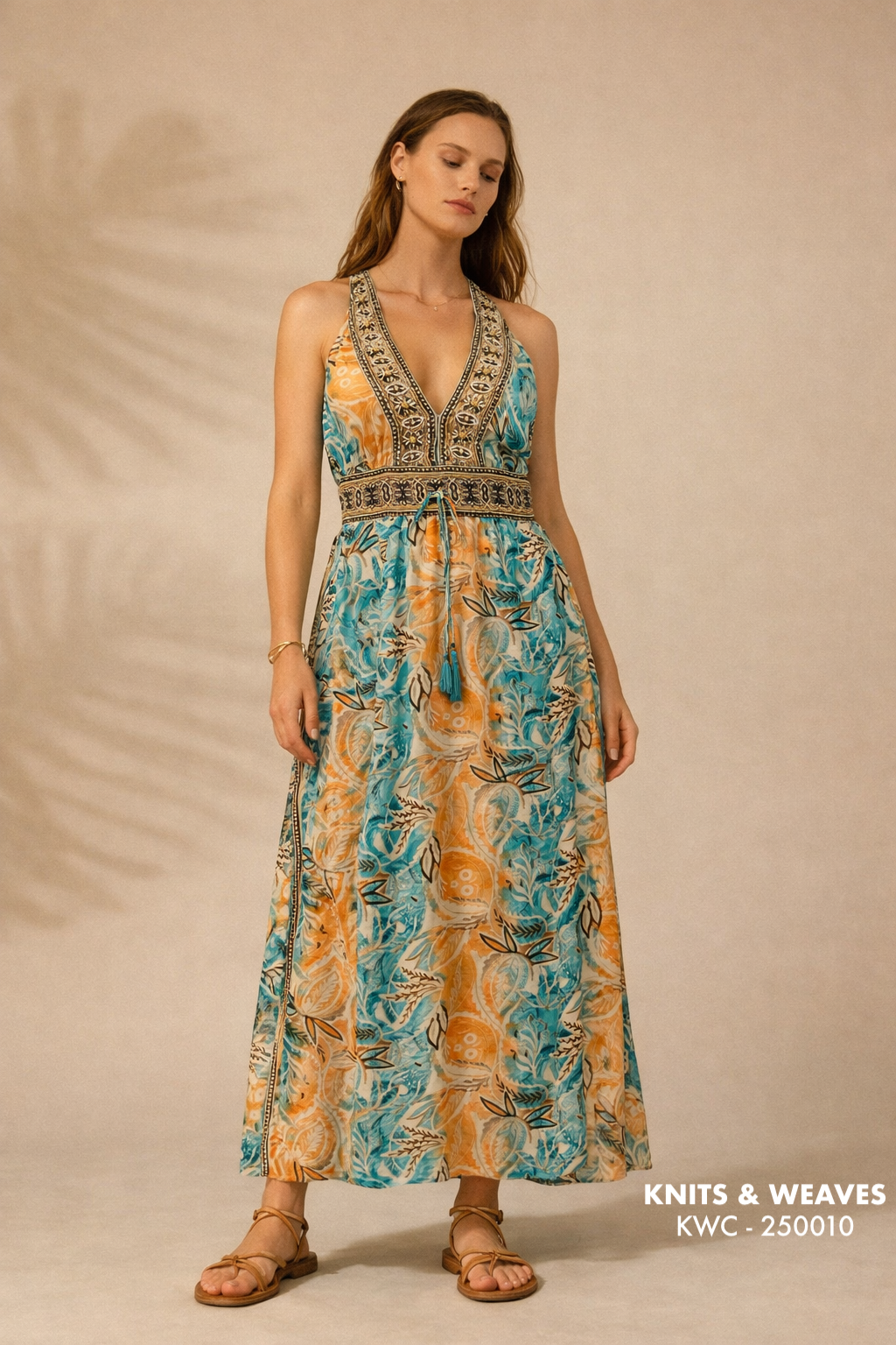 Vestido Midi Pushkar Halter