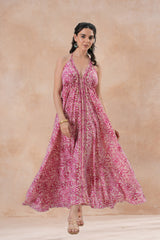 Vestido Maxi Anaya Halter