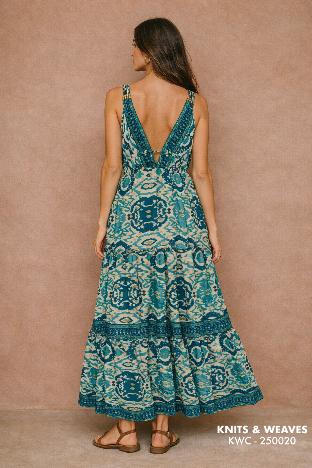 Vestido Largo Udaipur Tirantes