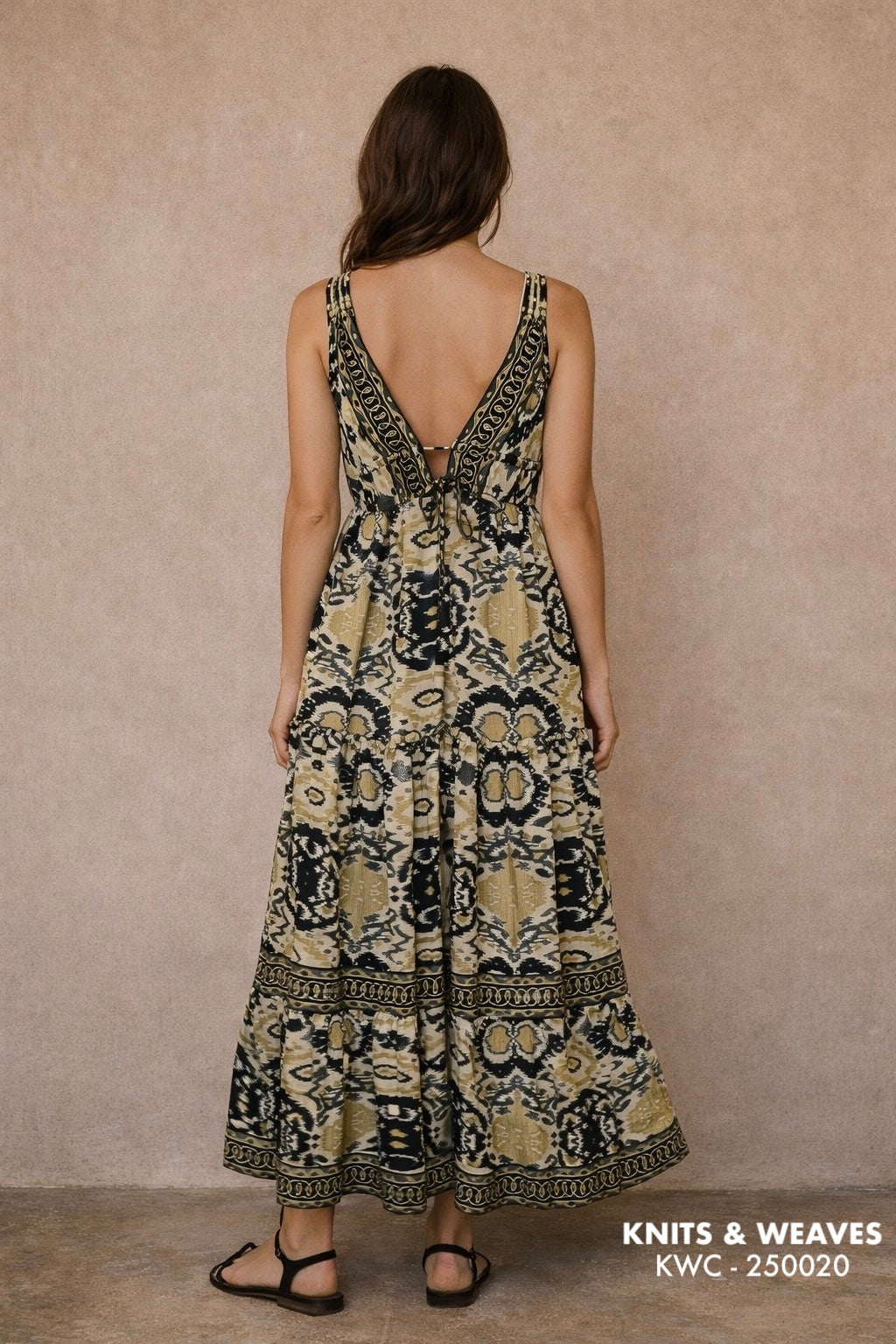 Vestido Largo Udaipur Tirantes