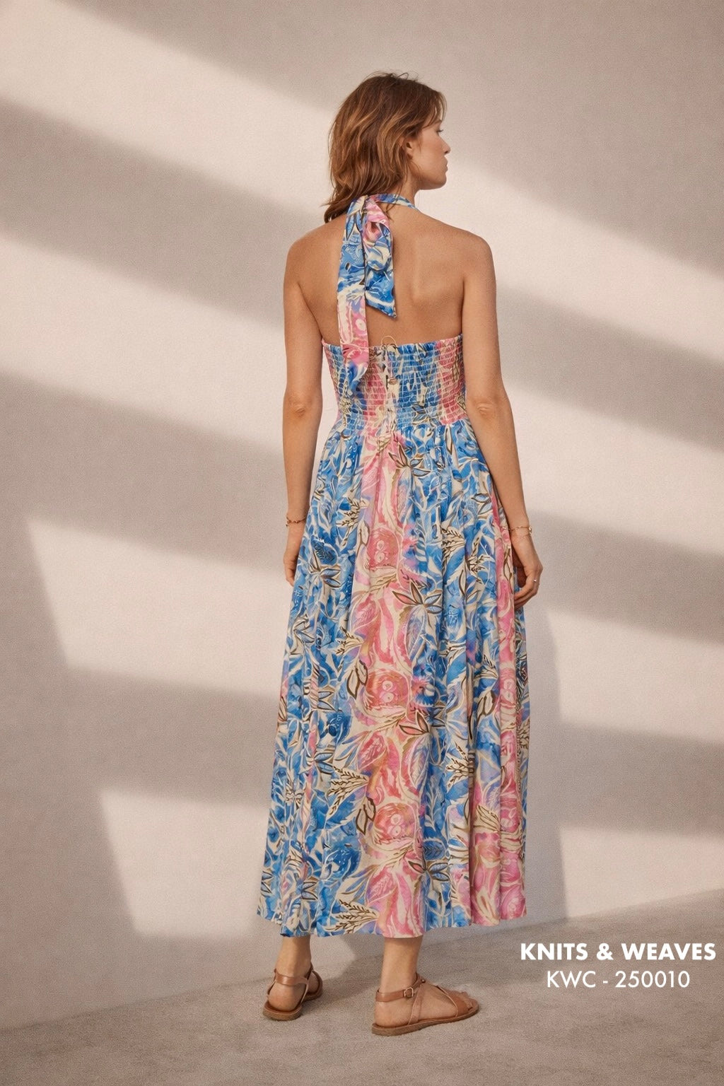 Vestido Midi Pushkar Halter