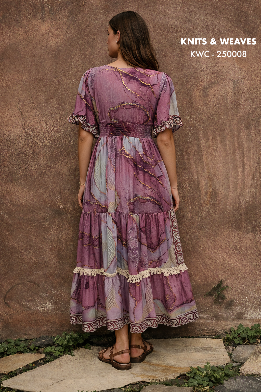 Vestido Midi Jodhpur Con Mangas
