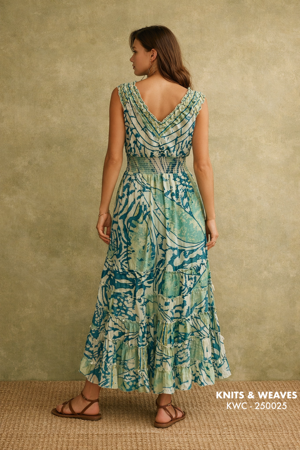Vestido Largo Midi Varanasi