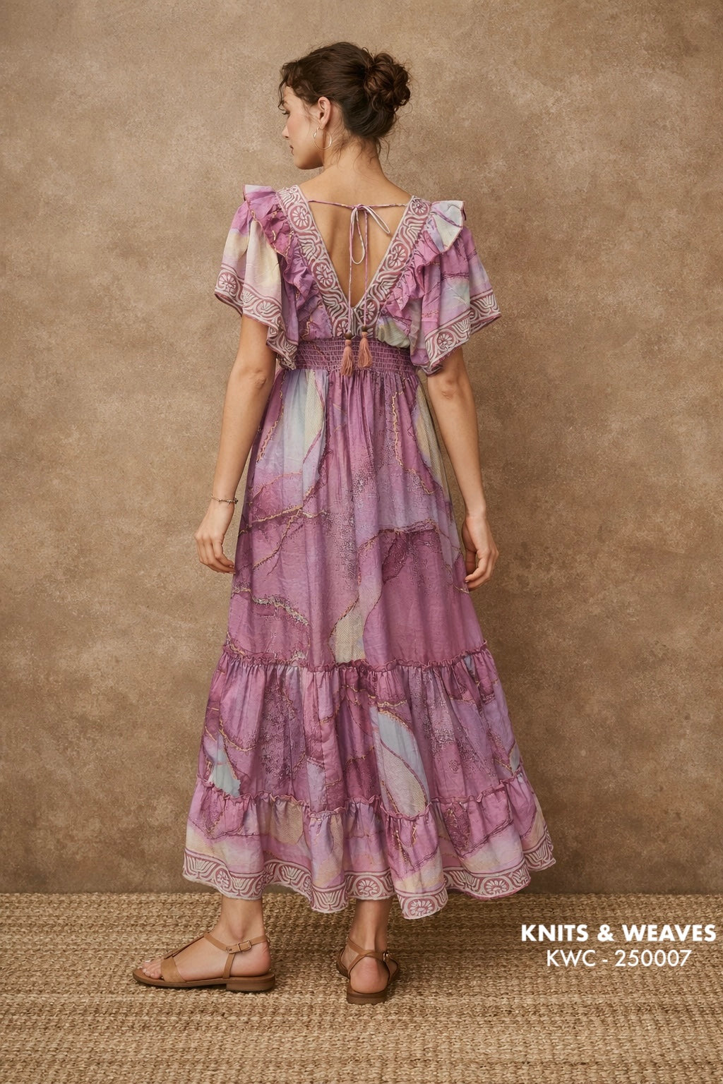 Vestido Midi Varanasi Étnico