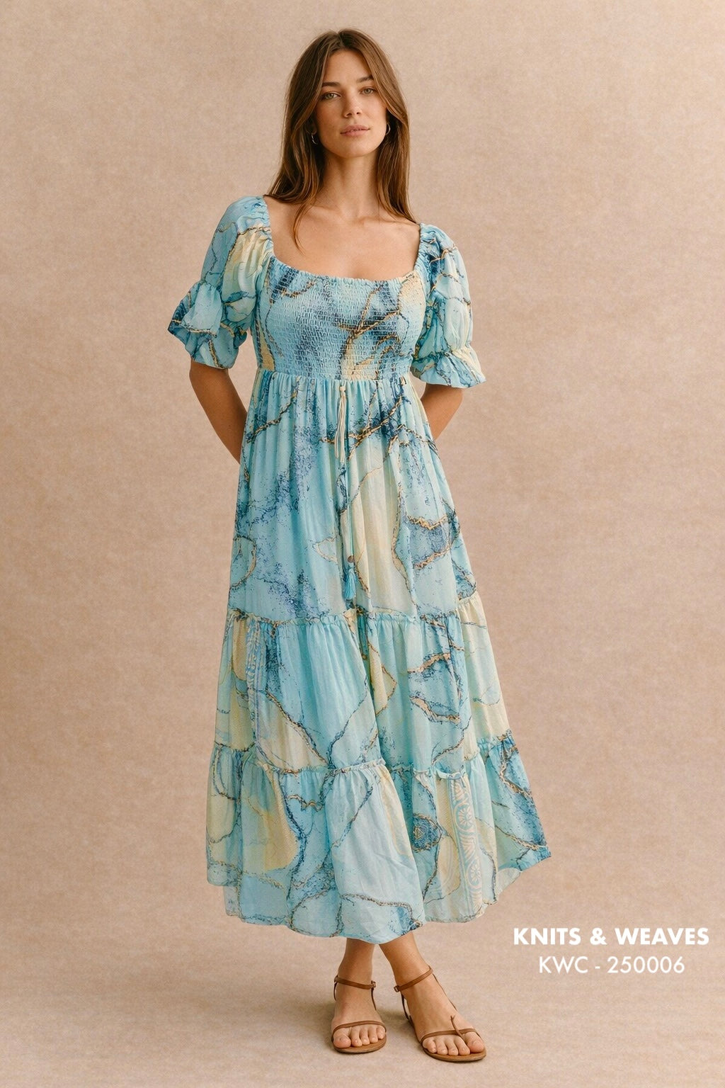 Vestido Midi Jaipur Aura