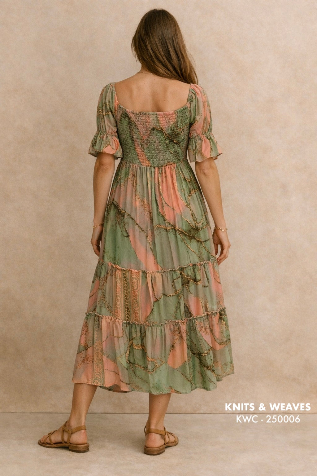 Vestido Midi Jaipur Aura