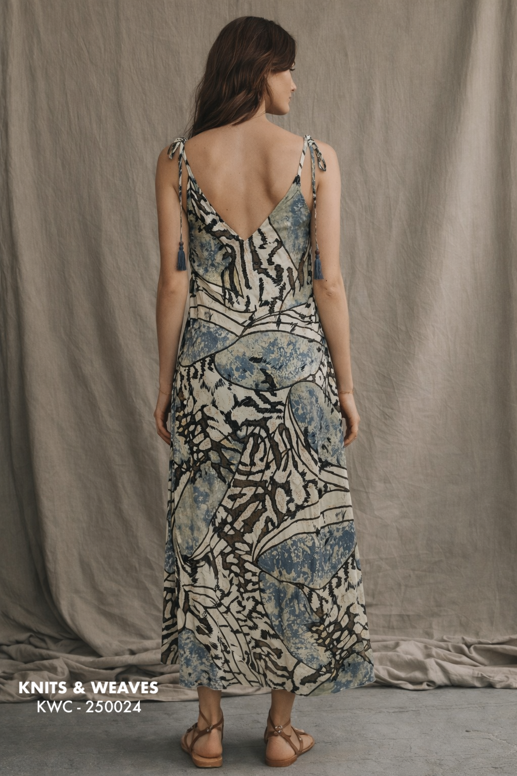 Vestido Midi Udaipur Lazos