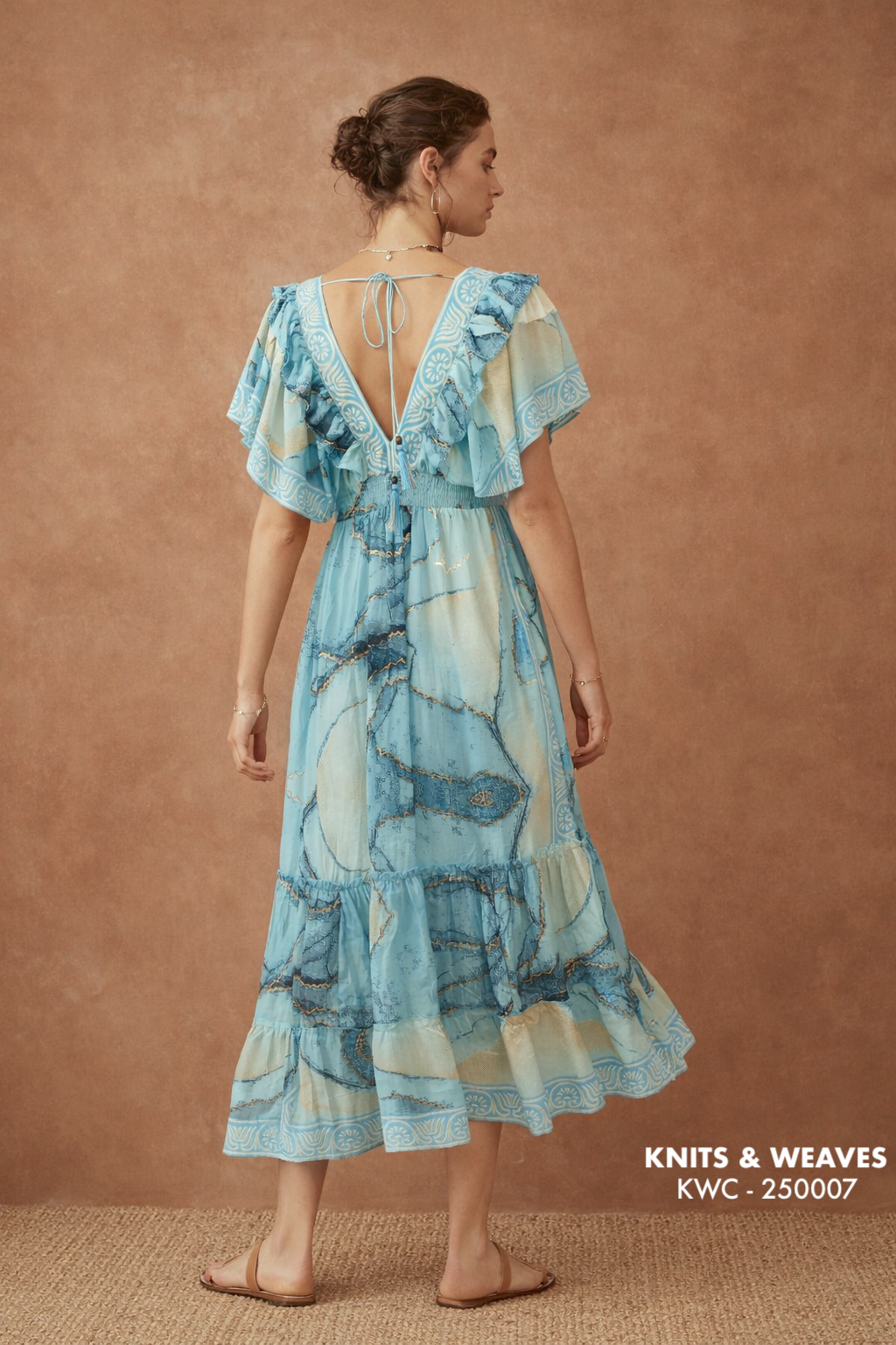 Vestido Midi Varanasi Étnico