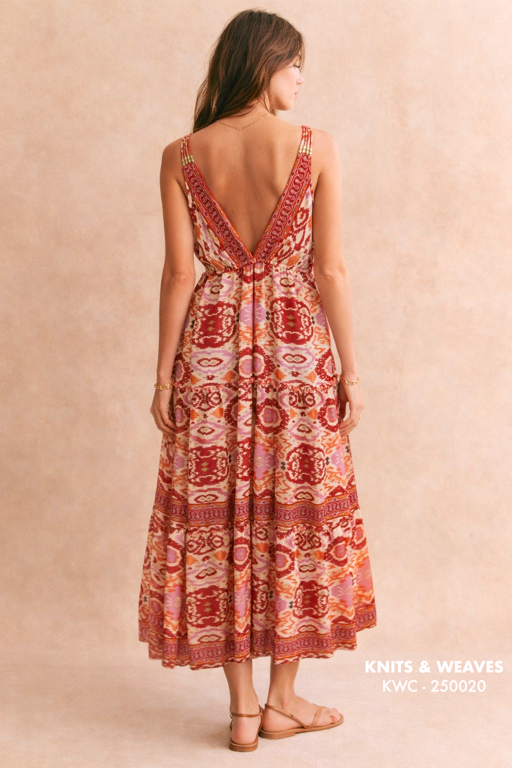 Vestido Largo Udaipur Tirantes