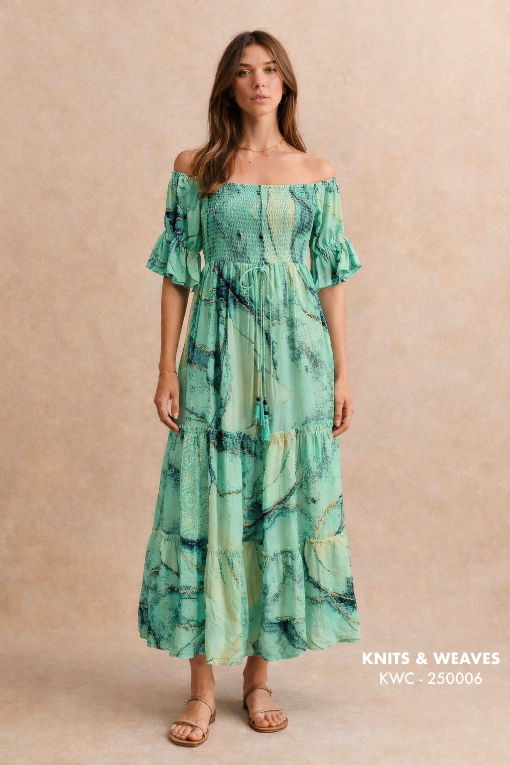 Vestido Midi Jaipur Aura