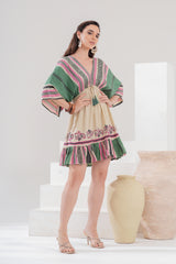 Vestido Naira Boho Green
