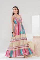 Vestido Maxi Amara Boho Sunset