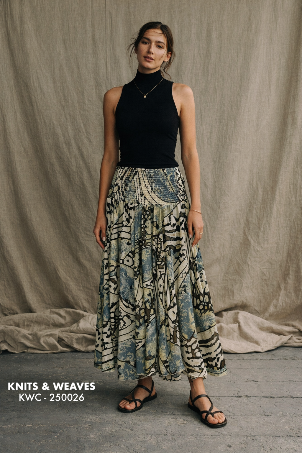 Falda Pantalón Mysore Fluida